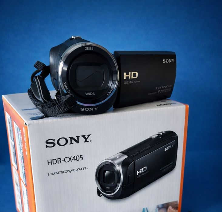 Câmera de filmar digital Sony HDR-CX405 + Oferta! microSD 128GB