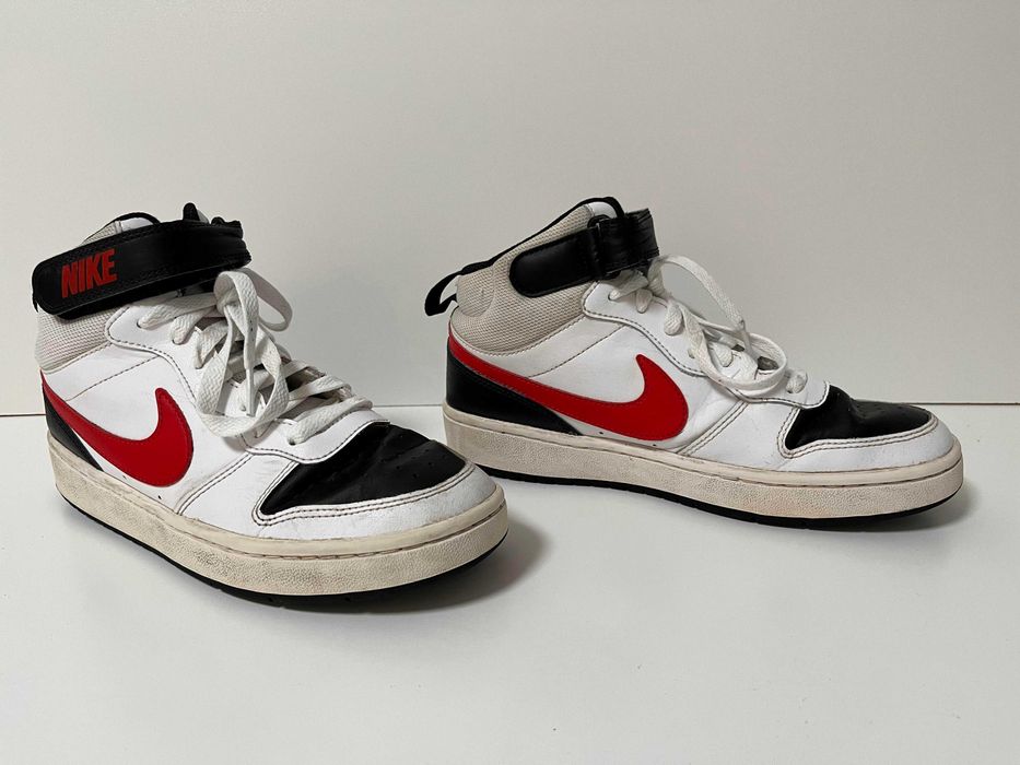 Nike Court Borough Mid 2 Unisex, rozmiar 39 (24.5 cm), sneakersy