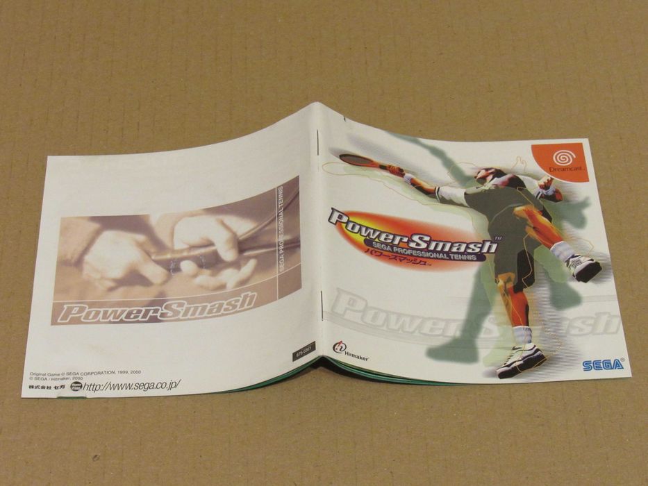 Jogo Sega Dreamcast Power Smash Virtua Tennis NTSC