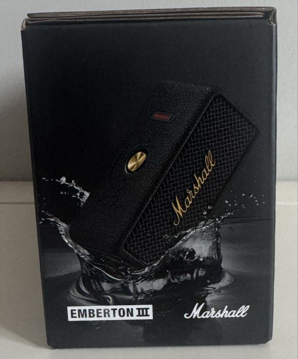 Coluna portátil Marshall Emberton III