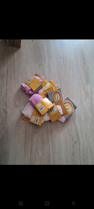 6 szt rajstopki  dla dziewczynki 56-62