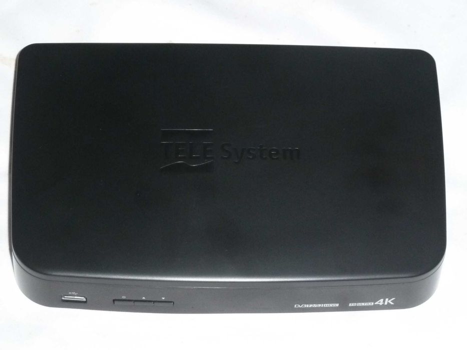 Dekoder Tuner Satelitarny i DVBT2 HEVC - 4K - Telesystem