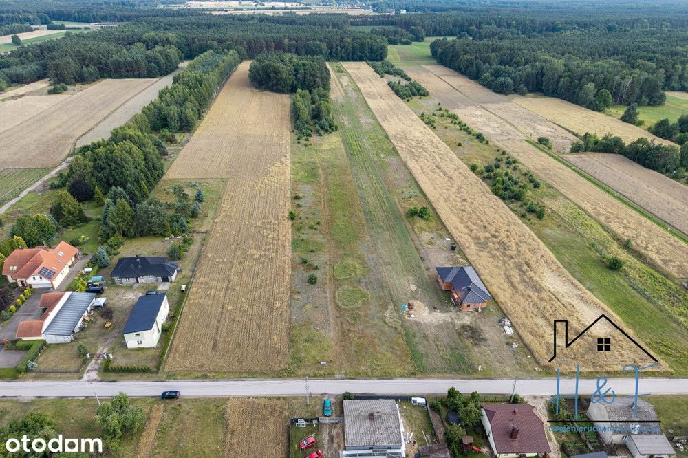 Duża działka tuż obok Dobronia z Mpzp