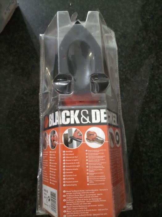 Ferramenta para decorar e lixar Black&Deckerr