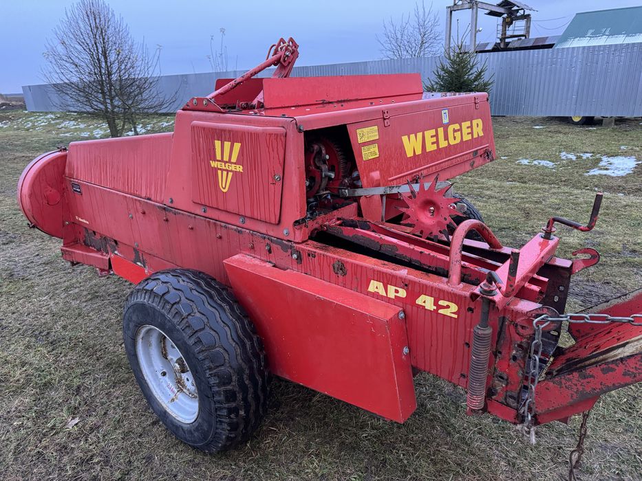 Велгер WELGER AP42 Тюкопрес Прес підбирач Пресс-подборщик (AP400,430)