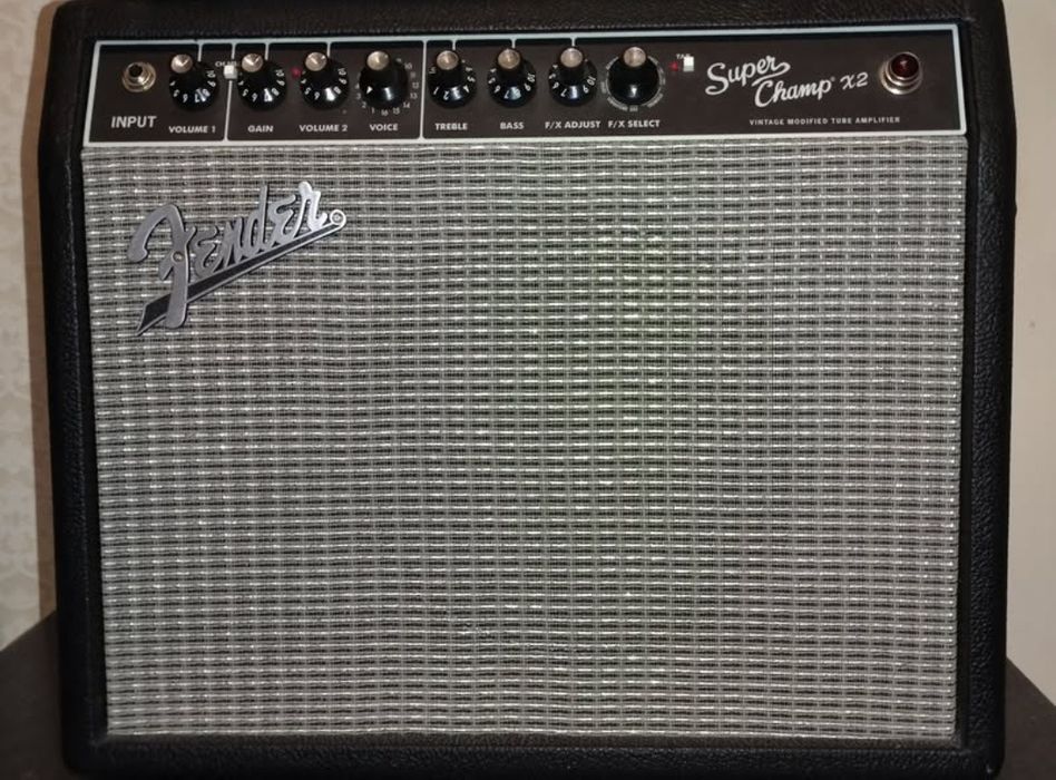 Fender Super Champ X2 + kabel + footswitch | Rock, Blues, Harmonika