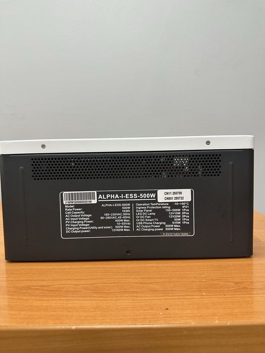 Зарядная станция Sako Alpha-ESS-500W/1KWh / 500 Вт / 1004.8 Вт⋅ч / LiFePO4 настенная