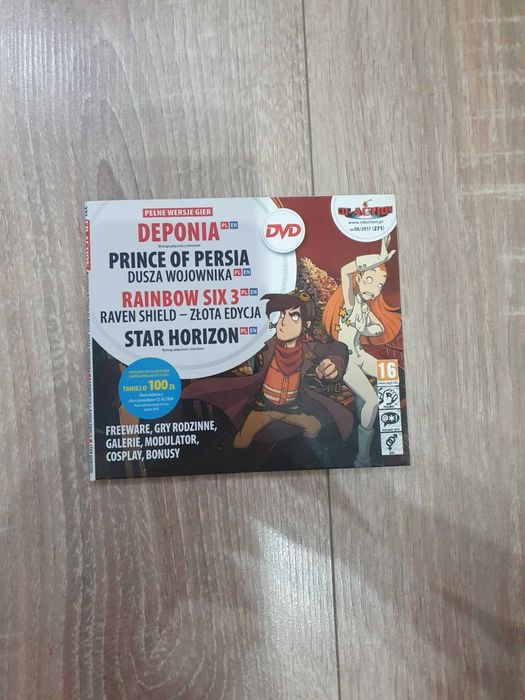 Cd-Action 08/2017 Desponia, Prince of persia, Rainbow Six 3