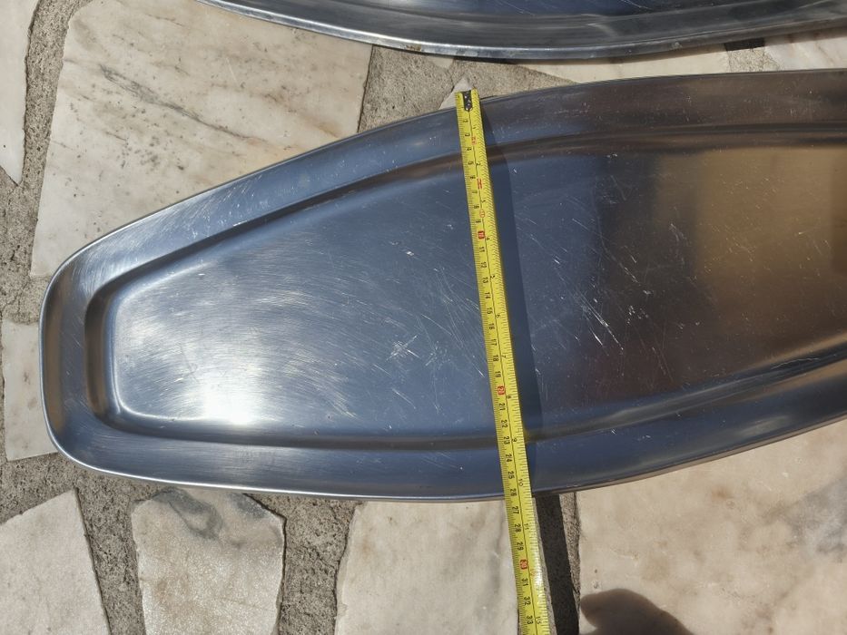 Lote de 6 Travessas de Inox para Servimento / Restauração