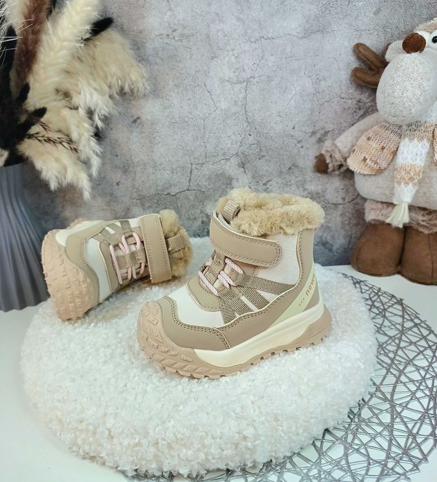 Дитячі зимові черевики чоботи Томм для дівчинки 22 23 24 25 26 27 28