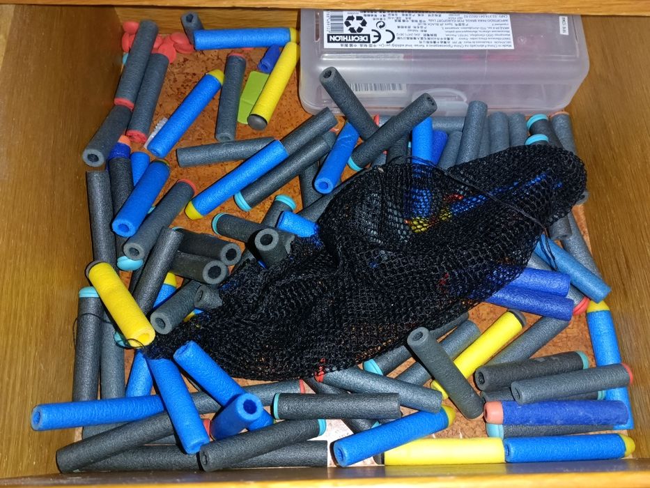 Armas variadas de NERF