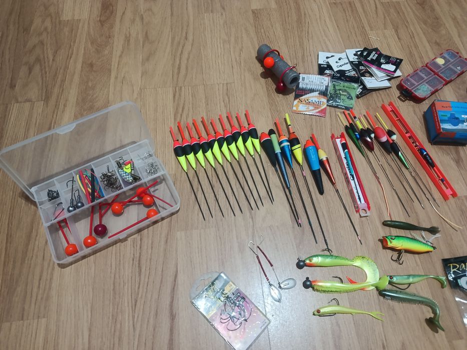 Conjunto de Pesca em água doce