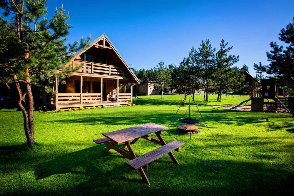 Komfortowe Domki na Mazurach z basenem , jacuzzi, sauną i salą zabaw