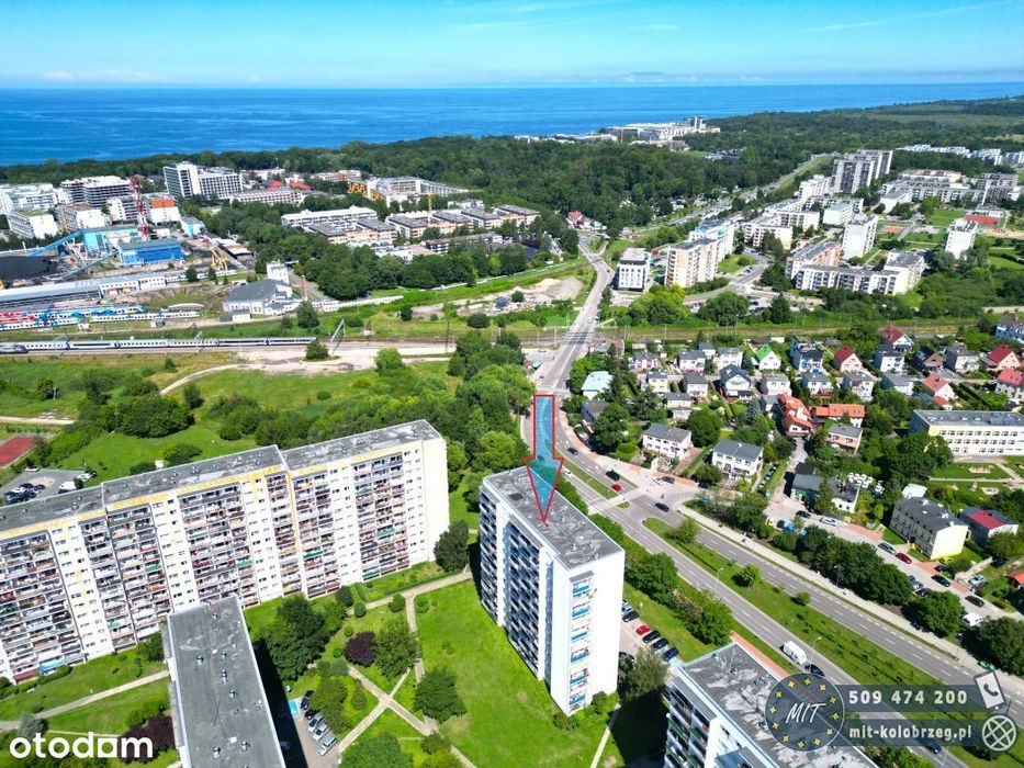 Mieszkanie 2 pok, - 1200 metrów od morza