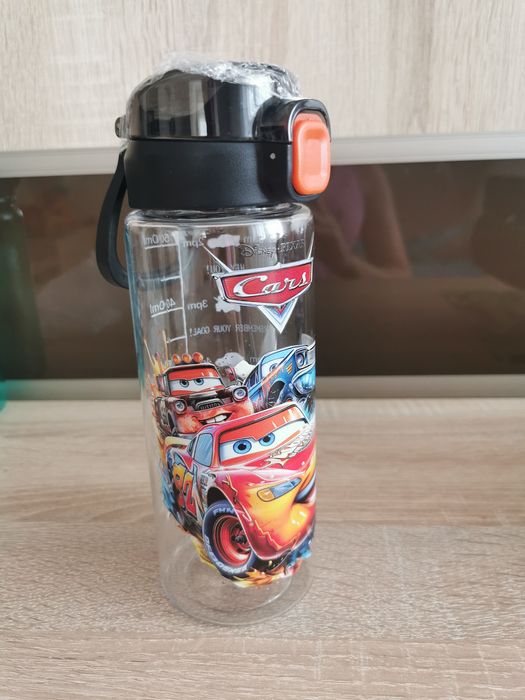 Nowy bidon 500 ml z motywem bajki Cars
