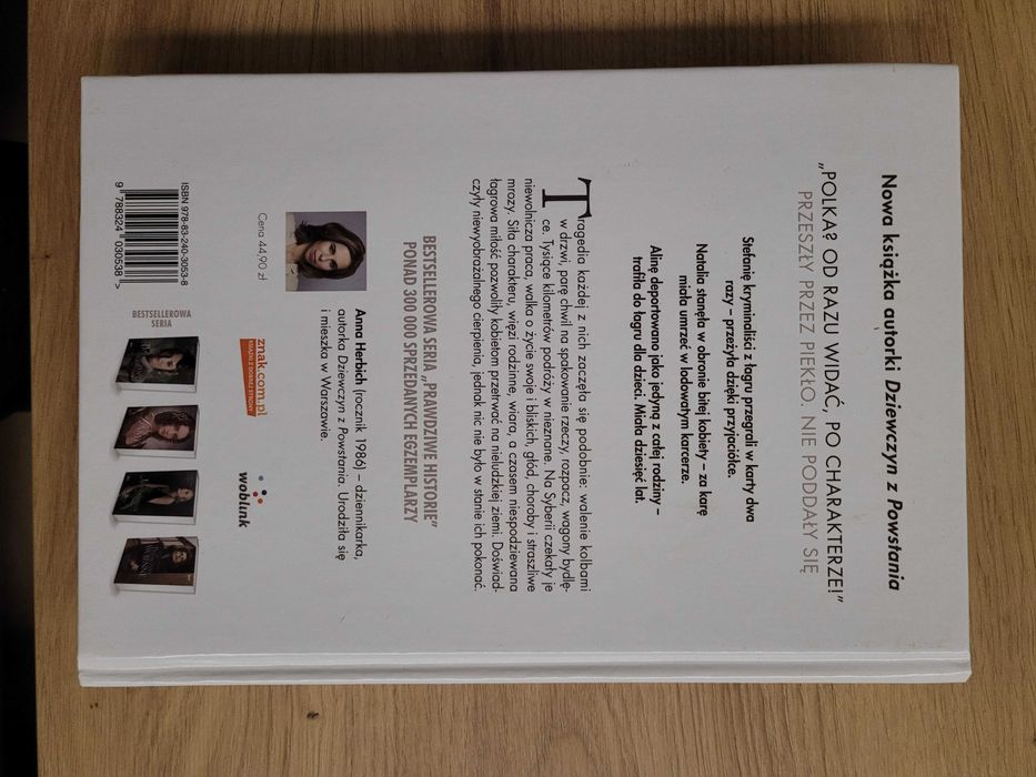 Stan bardzo dobry Dziewczyny z Syberii Anna Herbich