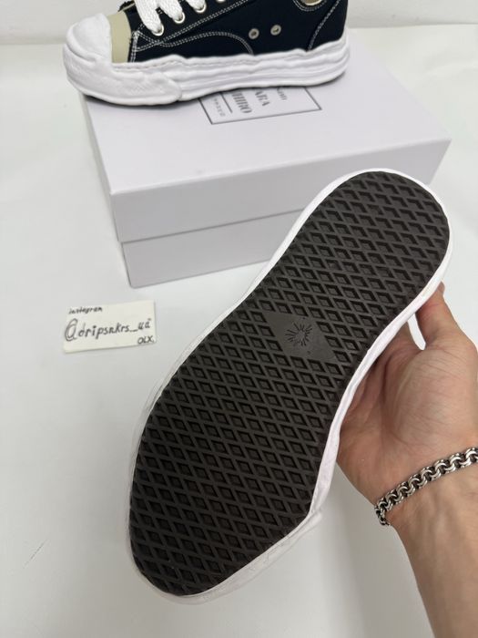 кеды кроссовки Maison Mihara Yasuhiro black 43 44 balenciaga