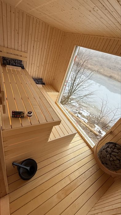 Sauna igrodowa na wymiar z montażem