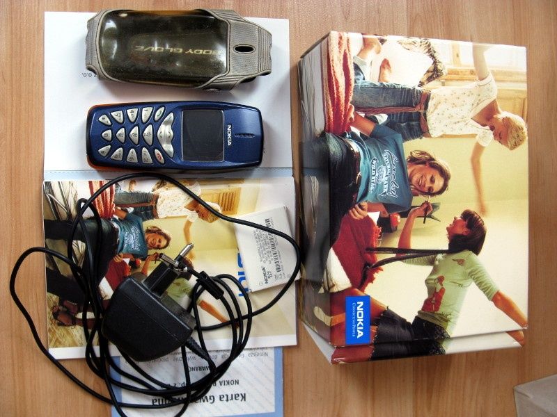 Telefon dla Seniora Nokia 3510i komplet Fabryczna Oryginale