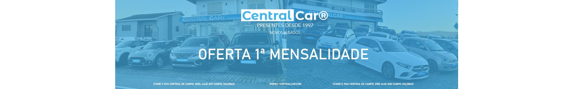 CentralCar® top banner