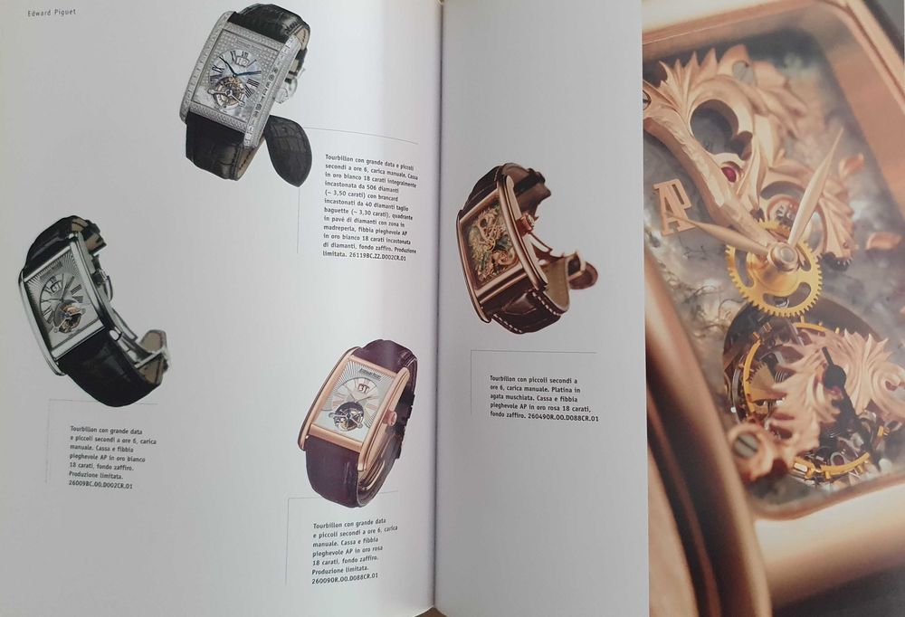AP - Audemars Piguet, Catálogo / Livro OFICIAL de relógios - 2008/2009