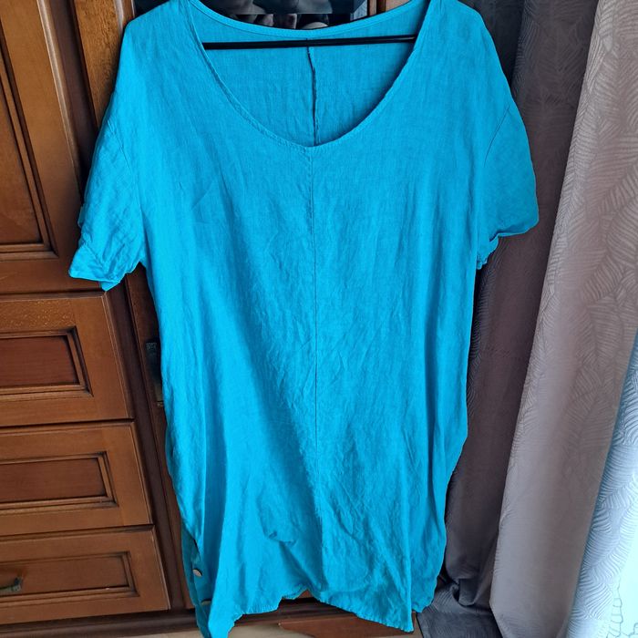 Sukuenka włoska 100% len nowa bez metki