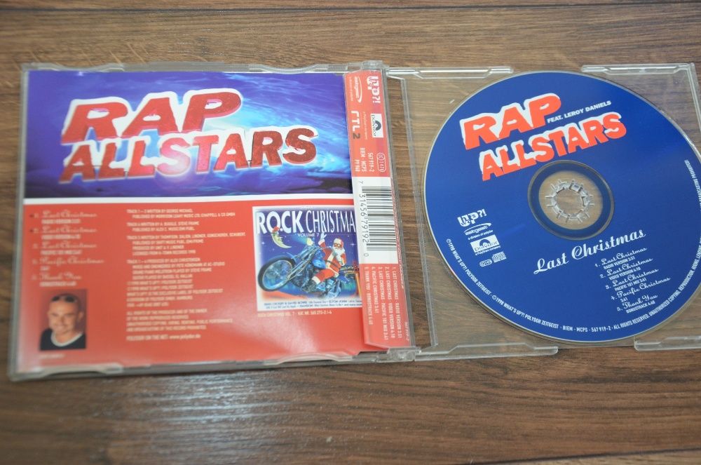 Rap Allstars Last Christmas Maxi cd singiel Wham! Wham