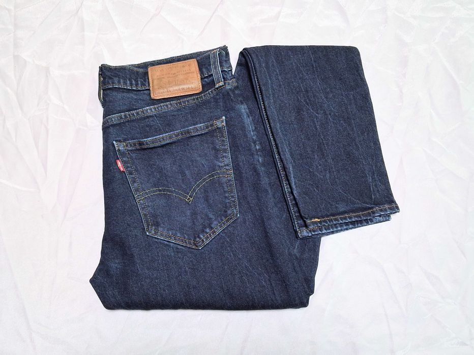 Levi's Premium Skinny Taper W34 L34 Оригінальні джинси темно-сині
