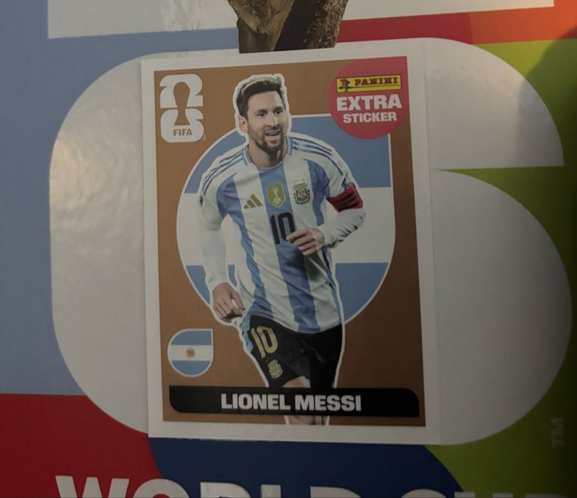 Sticker extra messi
