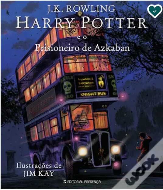 Coleção 4 livros Harry Potter Ilustrado - Novo