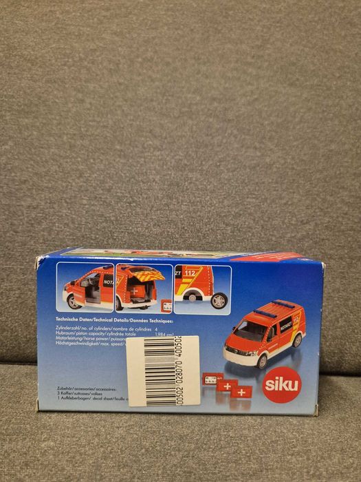 S2116 SIKU Super Pogotowie VW T6
