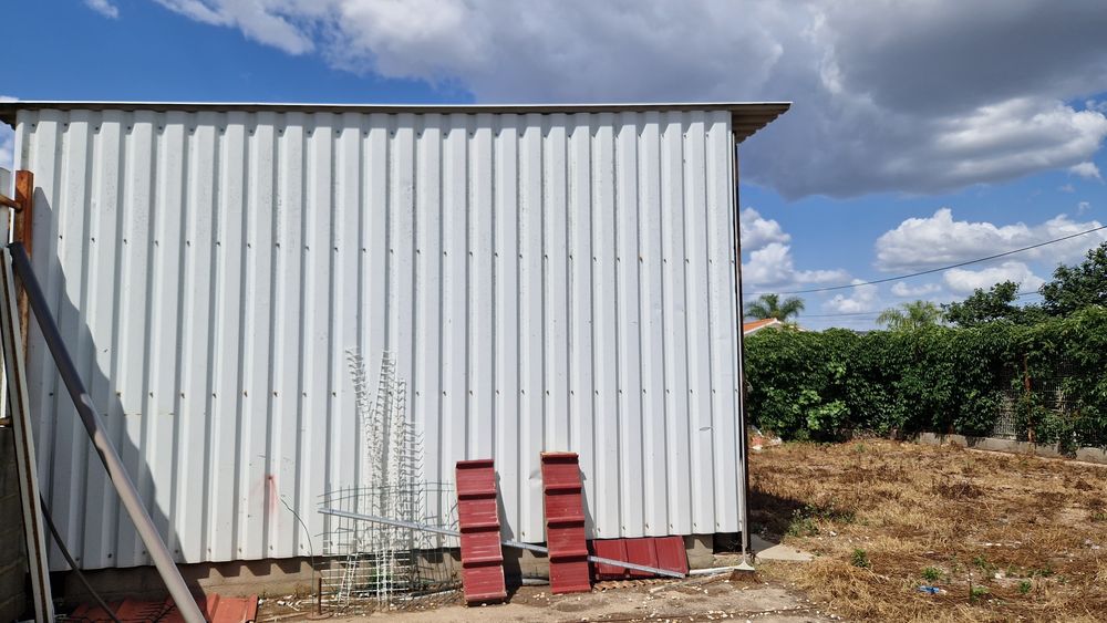 Pavilhão em chapa