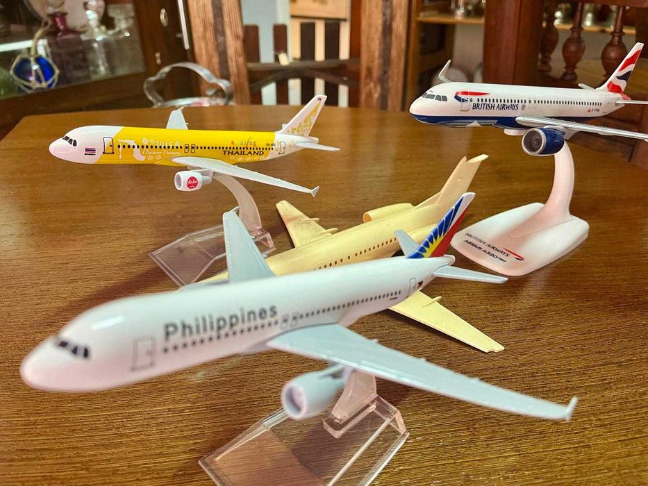 Modelos de aviões civis de passageiros e carga