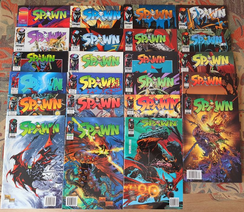 Spawn. 23 zeszyty. TM Semic 1997-2001