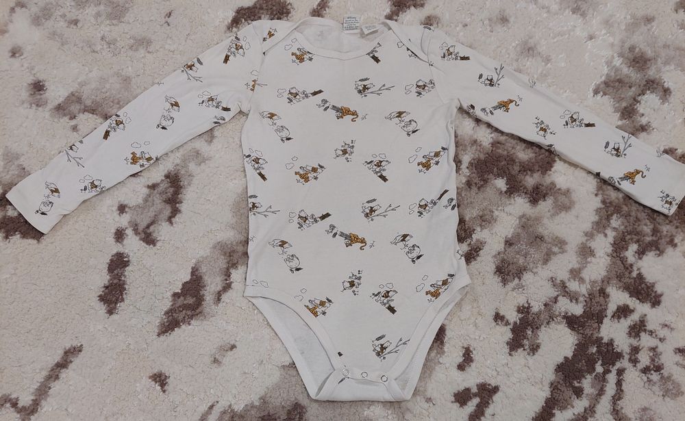 Боди с длинным рукавом,рост 98/104