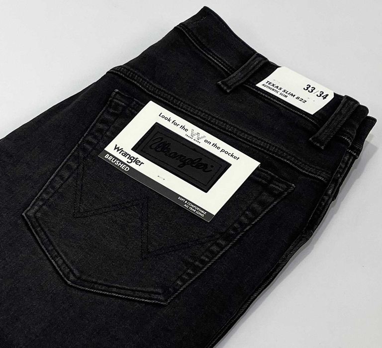 Spodnie męskie jeansy Wrangler Texas Slim 822 Ashley W34 L32