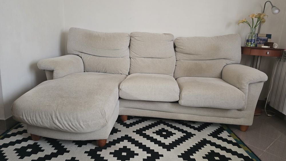 Sofa Chaise Longue 3 Lugares