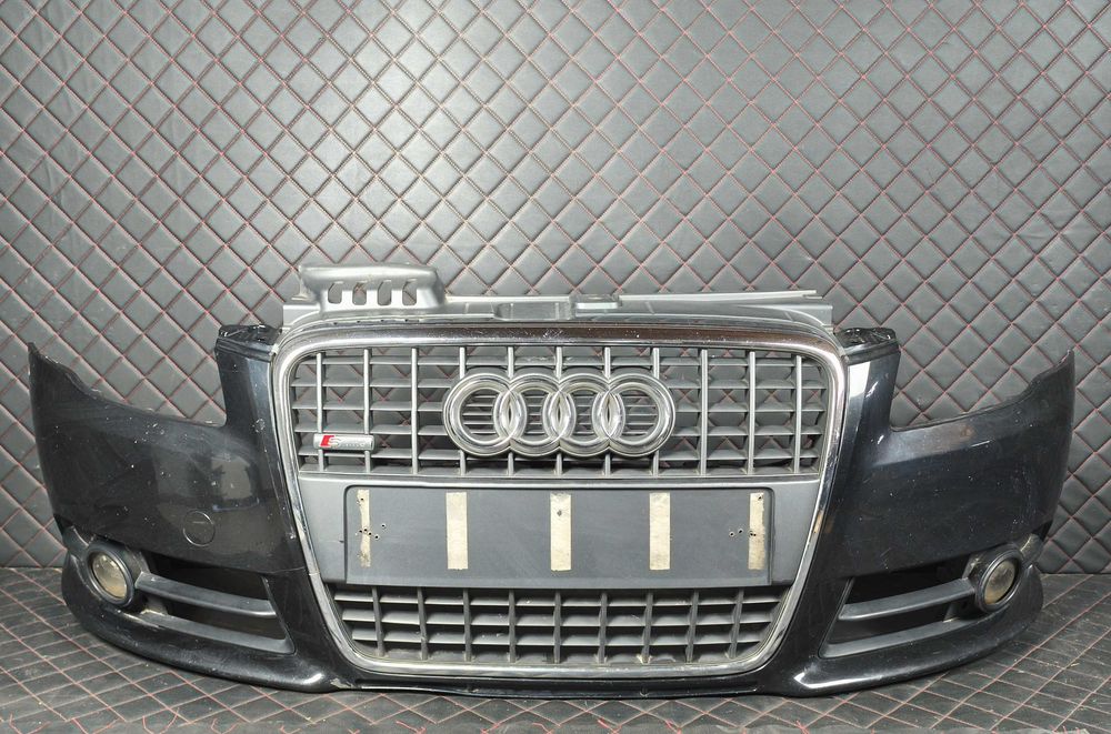 AUDI A4 B7 S-LINE 05-09 Zderzak Przedni Przód Kompletny