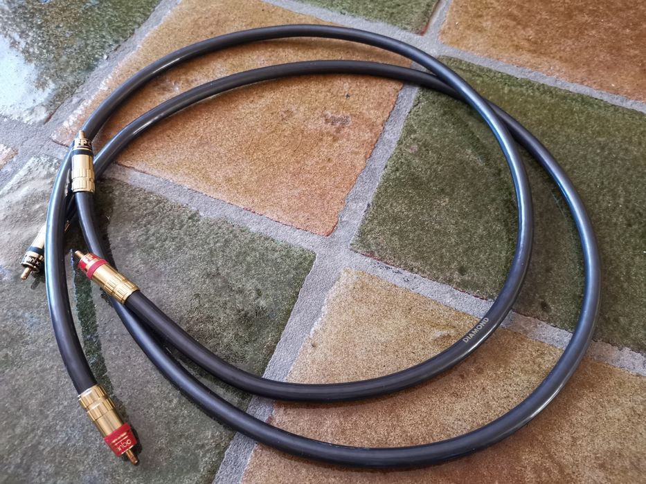 Audioquest Diamond Hyperlitz RCA 1m.