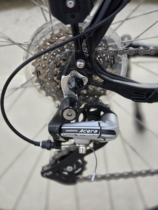 Unibike Flash 23". Rower Crossowy, serwisowany, bagaznik Ibera Ib-Ra4