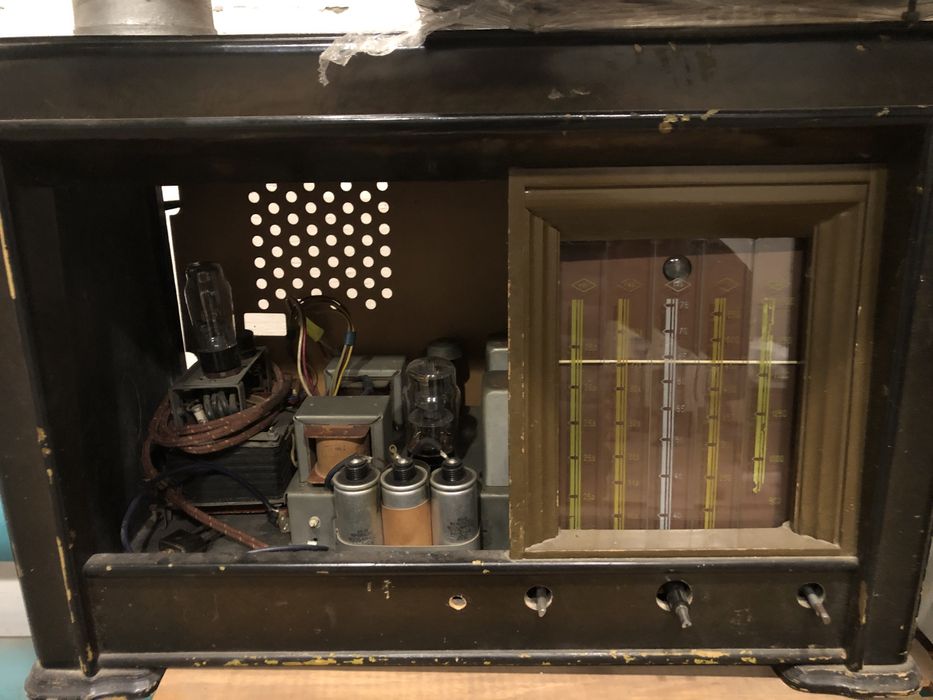 Нева 1954 ламповый радиоприёмник