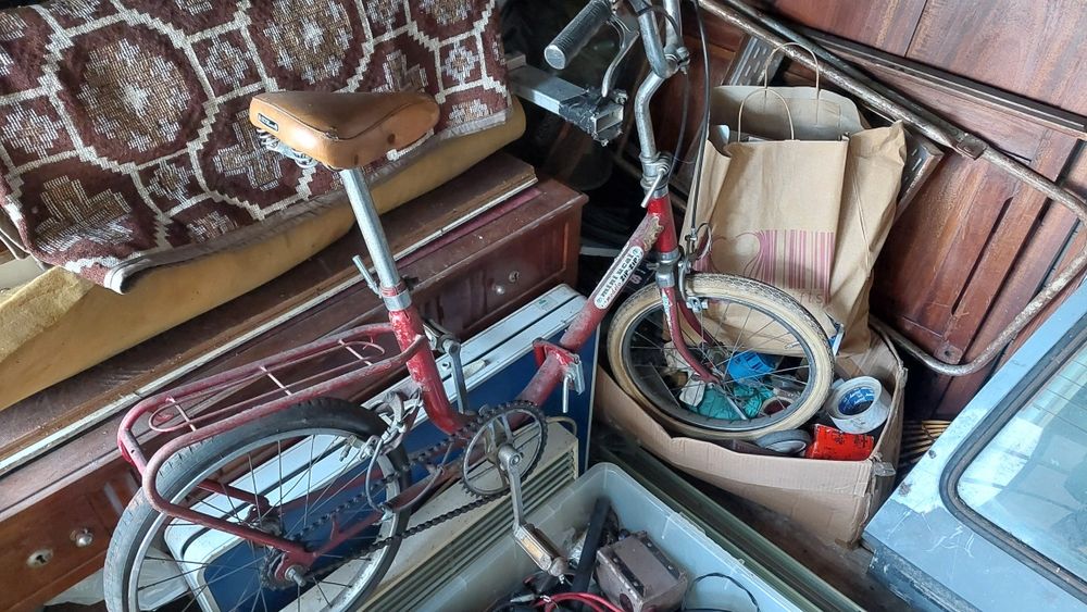 Bicicleta desdobrável mini ucal zip-zip