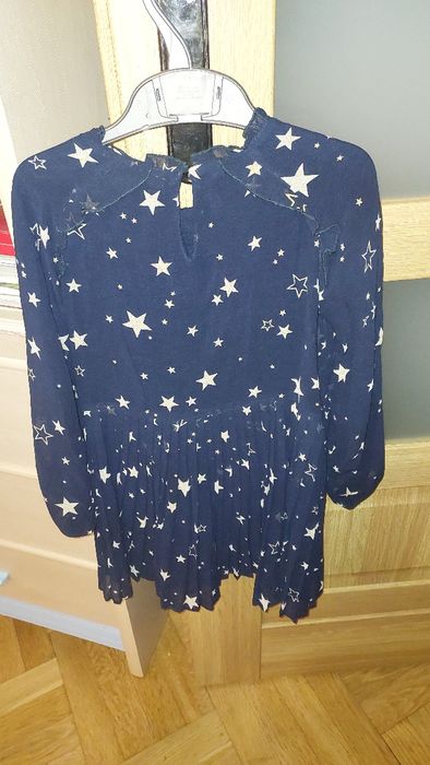 Granatowa sukienka Mayoral rozmiar 116