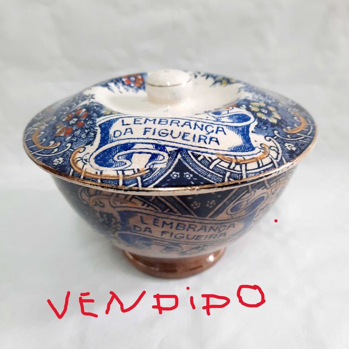 Malga de cerâmica vidrada