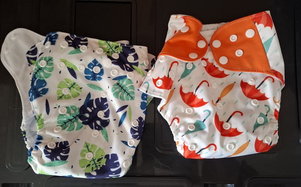 Fraldas lavaveis novas nunca usado