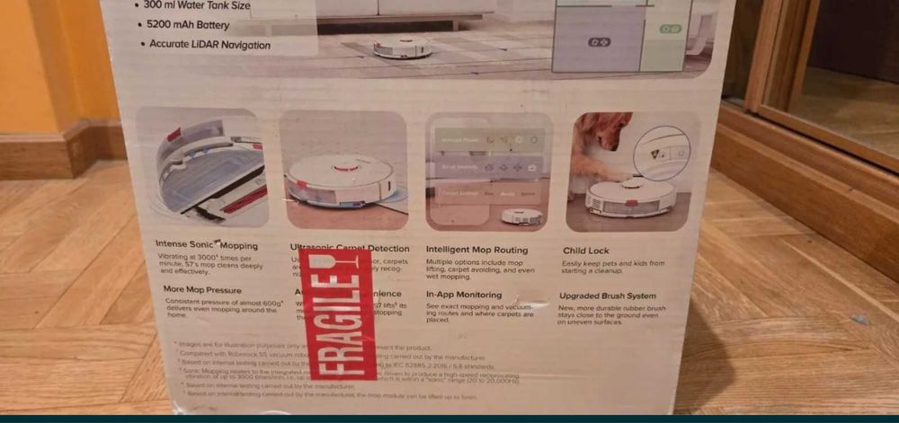 Aspirador Roborock s7 usado impecável