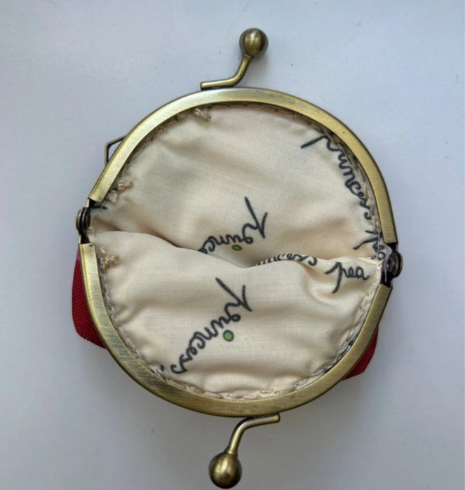 Carteira porta moedas