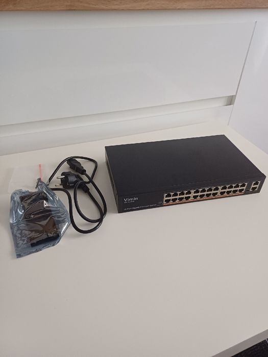 26-portowy przełącznik Gigabit Ethernet VIMIN z 2 portami 1000 Mbps
