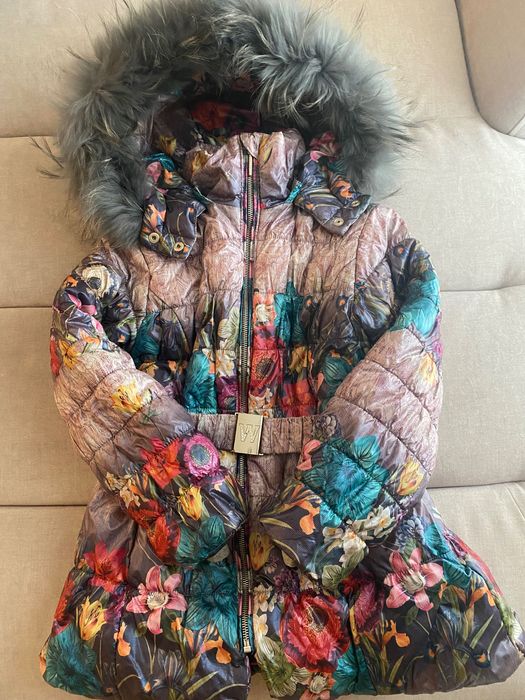 Куртка Wojcik с натуральным мехом рост 128