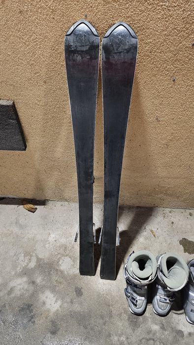 Buty narty spodnie narciarskie